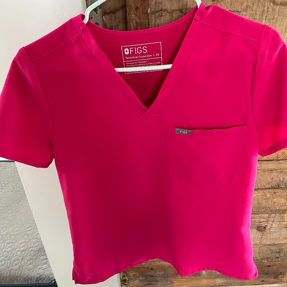 Figs Catarina One-Pocket Scrub Top XS